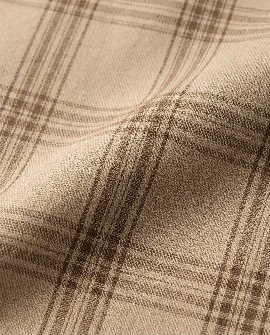 Spodnie Męskie Spodnie w Kratę | Luźny Krój | Wygodny Materiał | Na Co Dzień