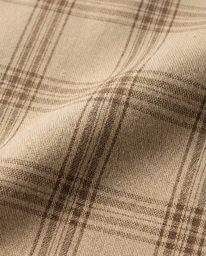 Spodnie Męskie Spodnie w Kratę | Luźny Krój | Wygodny Materiał | Na Co Dzień