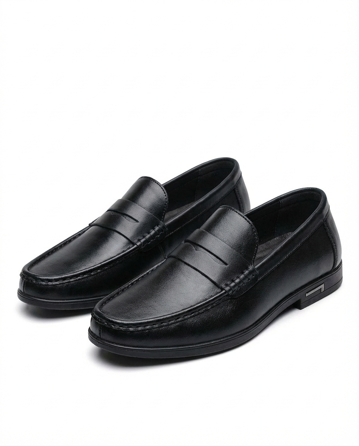 Buty Męskie Skórzane Eleganckie | Klasyczny Krój | Wygodna Wkładka | Na Co Dzień