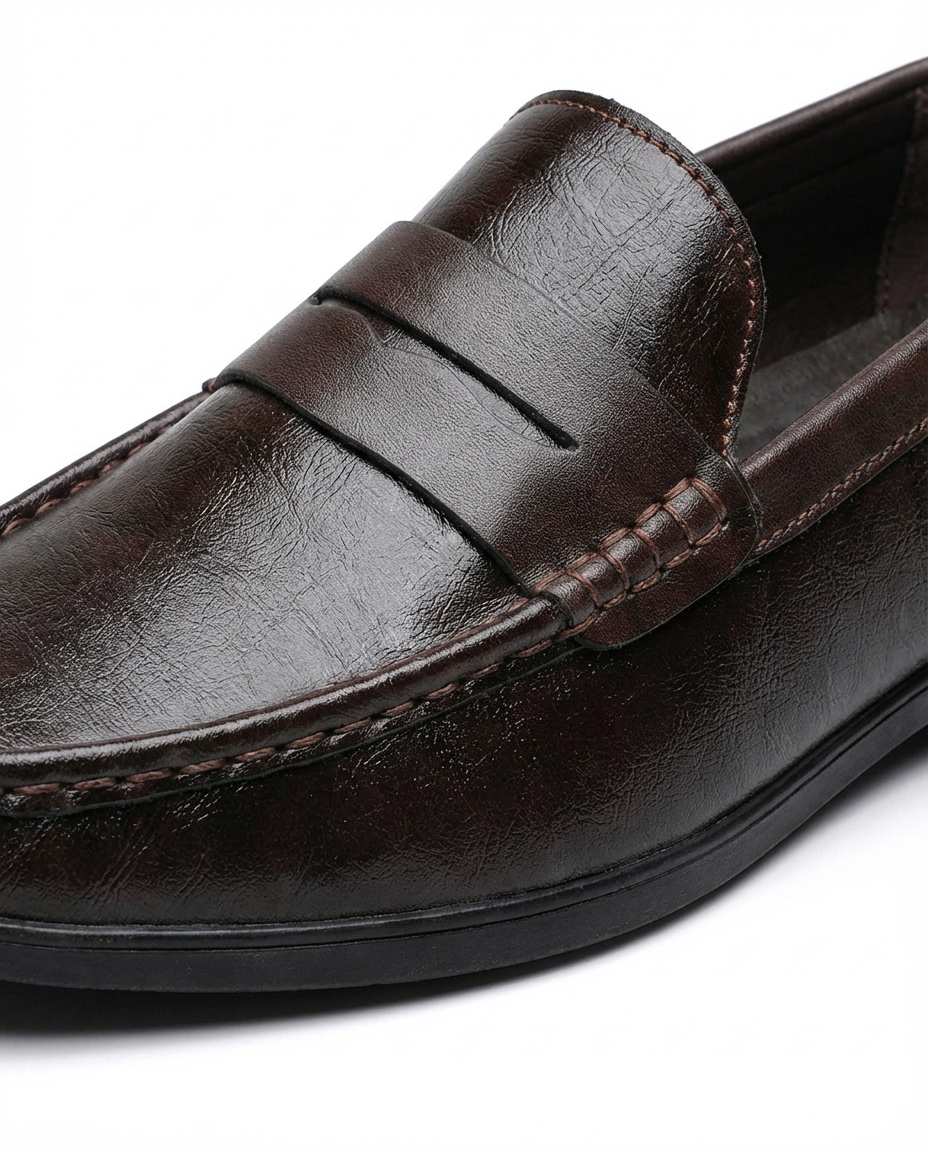 Buty Męskie Skórzane Eleganckie | Klasyczny Krój | Wygodna Wkładka | Na Co Dzień
