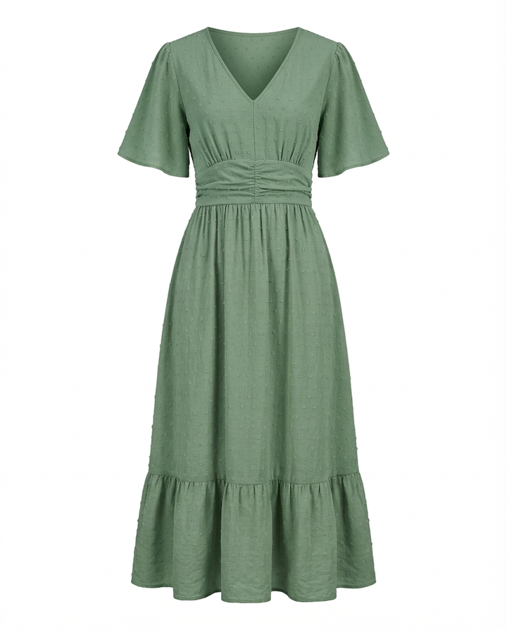 Sukienka Damska Maxi | Luźny Krój | Wygodna Tkanina | Na Co Dzień