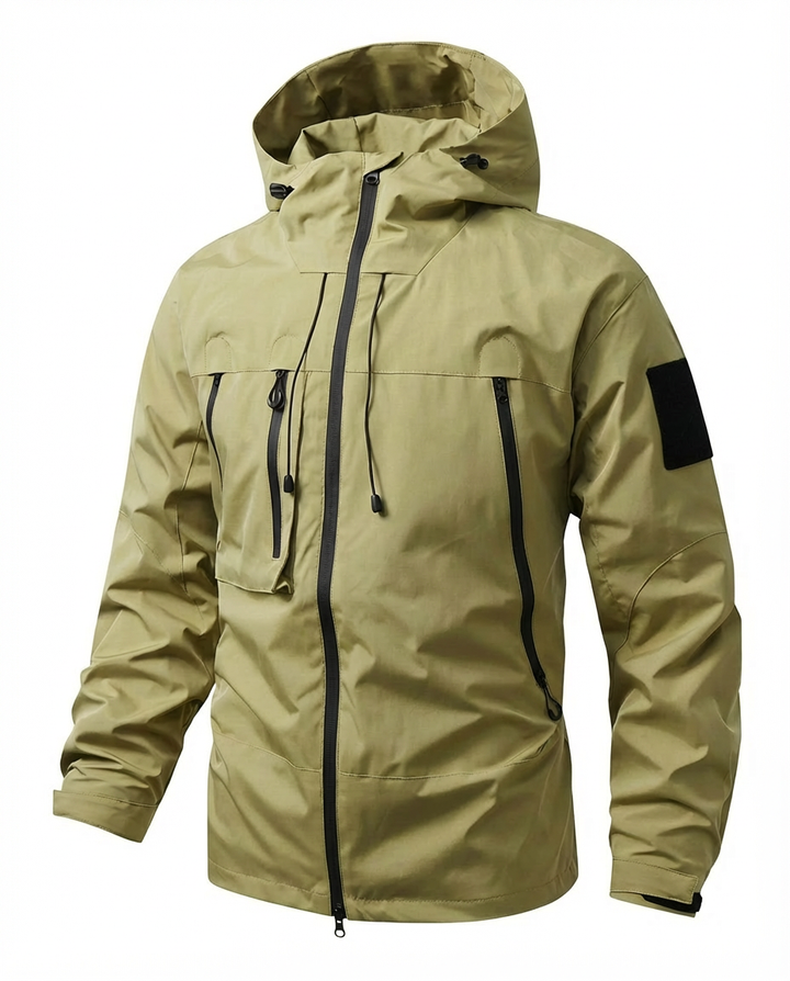 Kurtka Męska Wodoodporna | Regularny Krój | Oddychający Materiał | Na Jesień