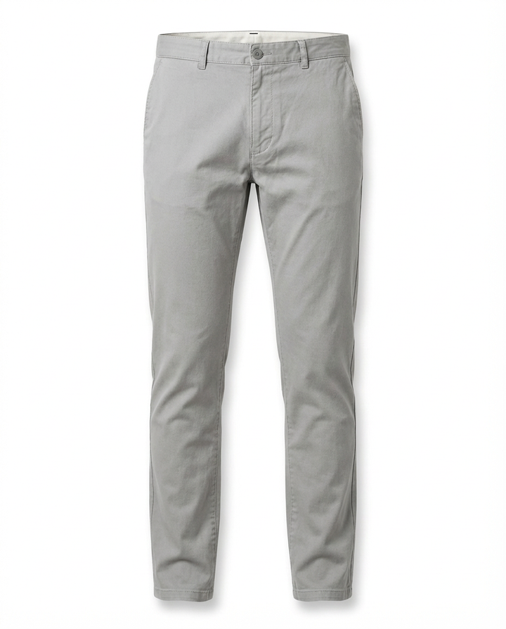 Spodnie Męskie Chino Wygodne | Prosty Krój | Swoboda Ruchów | Do Pracy i Na Co Dzień