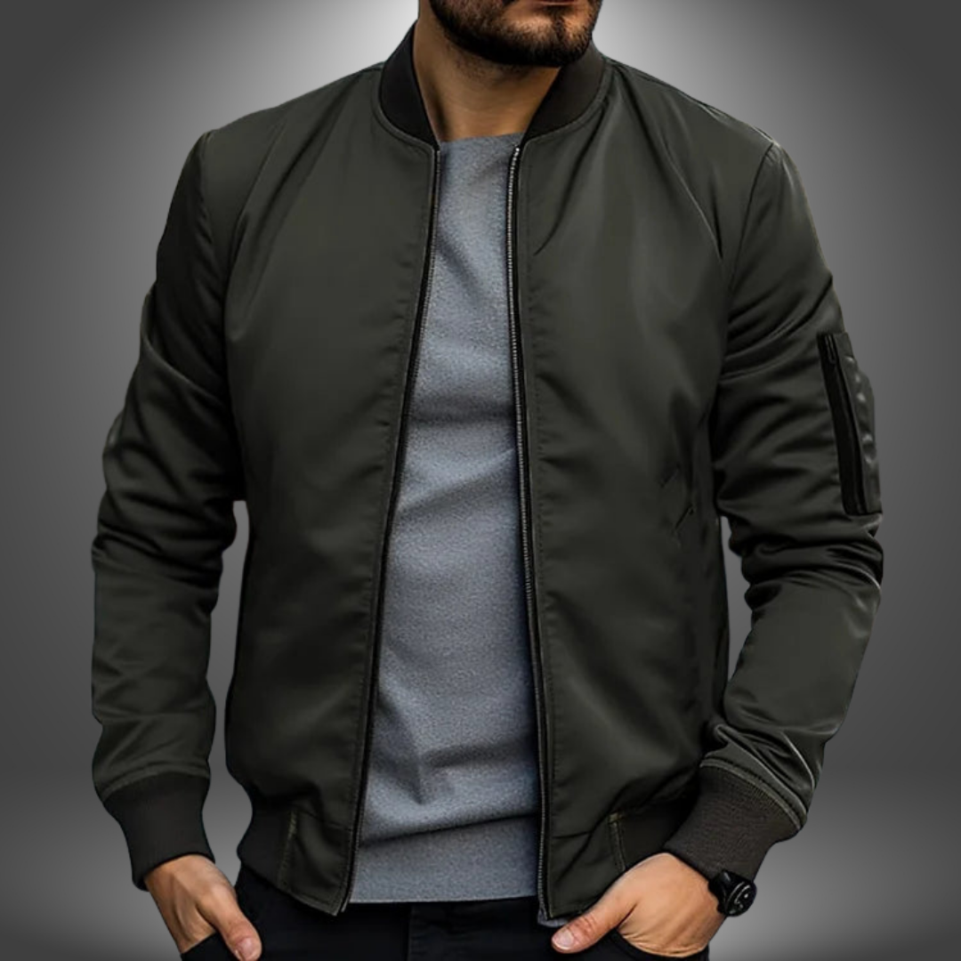 Kurtka Męska Bomber | Minimalistyczny Styl | Lekka i Nowoczesna