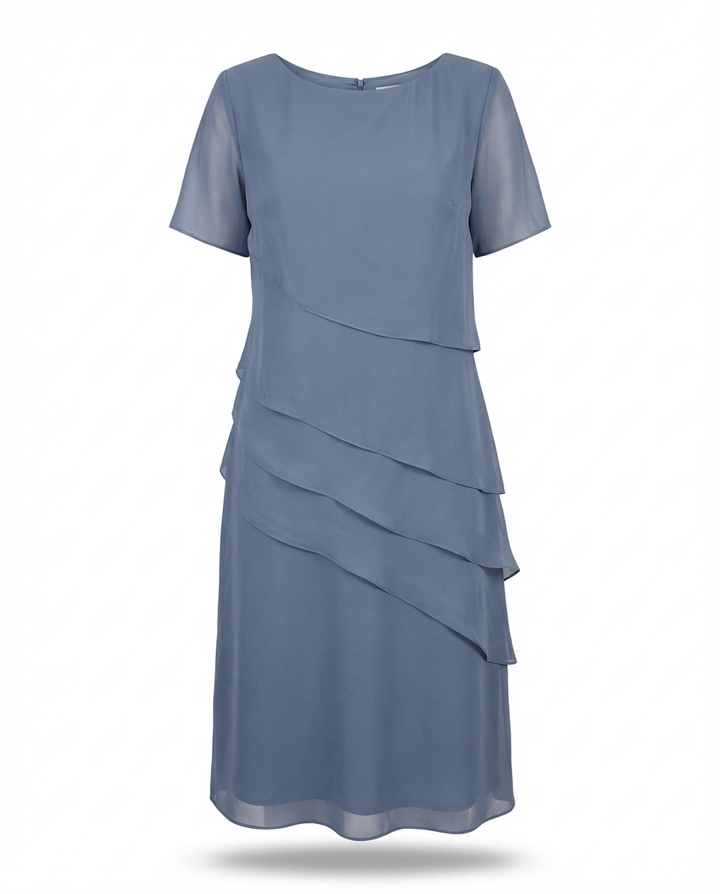 Sukienka na Wesele Damska Elegancka | Zwiewny Krój | Wysoka Jakość | Na Wiosnę i Lato