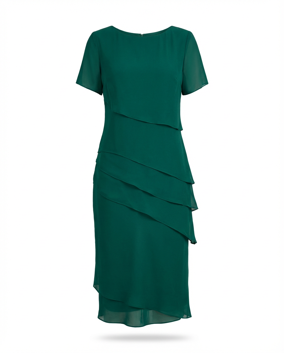 Sukienka na Wesele Damska Elegancka | Zwiewny Krój | Wysoka Jakość | Na Wiosnę i Lato