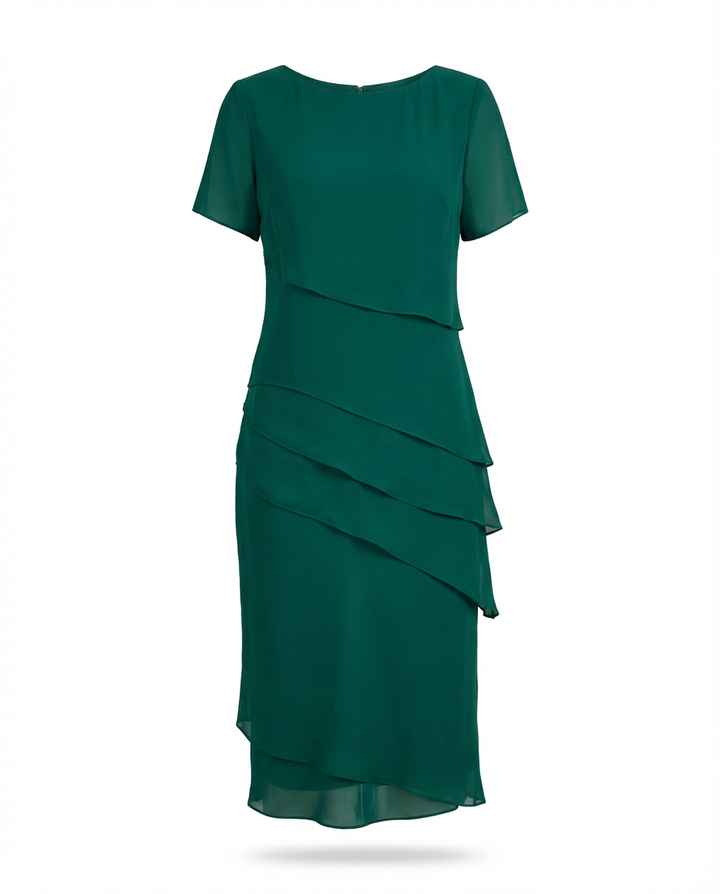 Sukienka na Wesele Damska Elegancka | Zwiewny Krój | Wysoka Jakość | Na Wiosnę i Lato