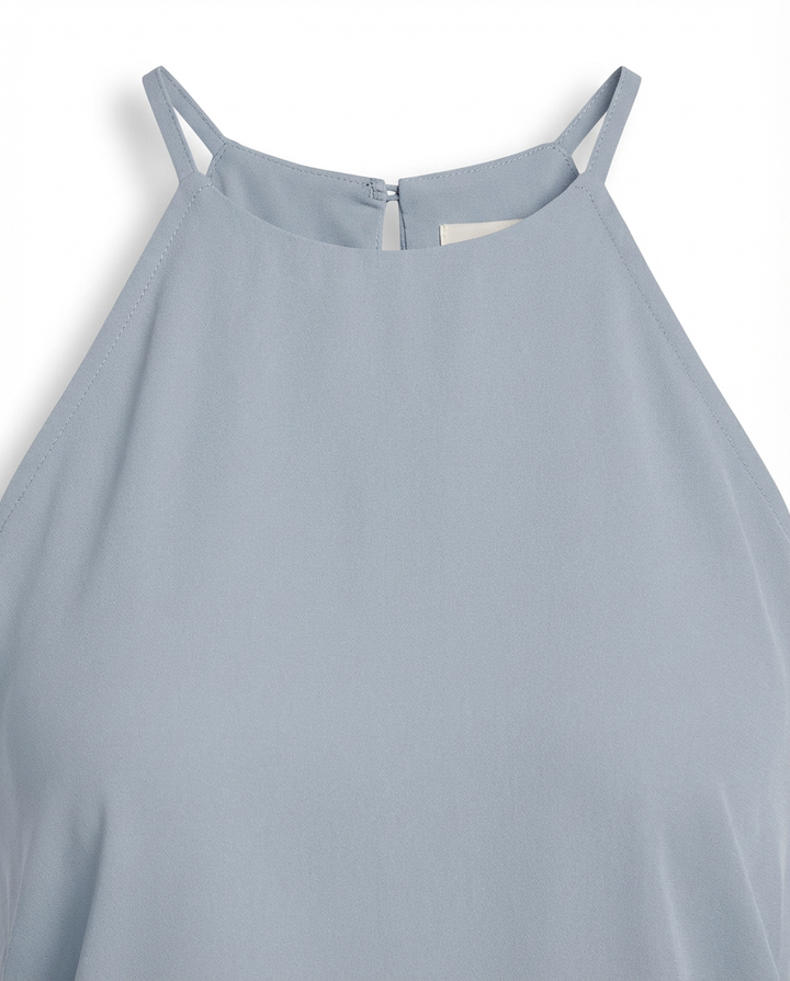 Sukienka Damska Letnia Swobodna | Odkryte Ramiona | Wygodny Krój | Na Co Dzień