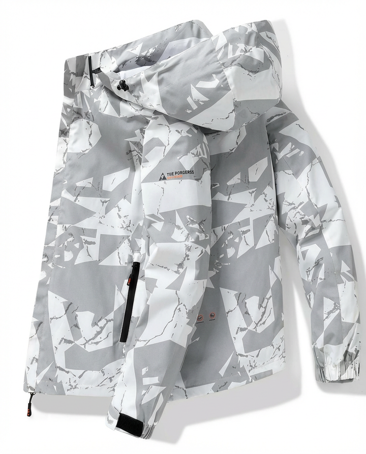 Kurtka Narciarska Męska Kurtki Narciarskie | Sportowy Krój | Wodoodporna Tkanina | Na Zimowe Przygody