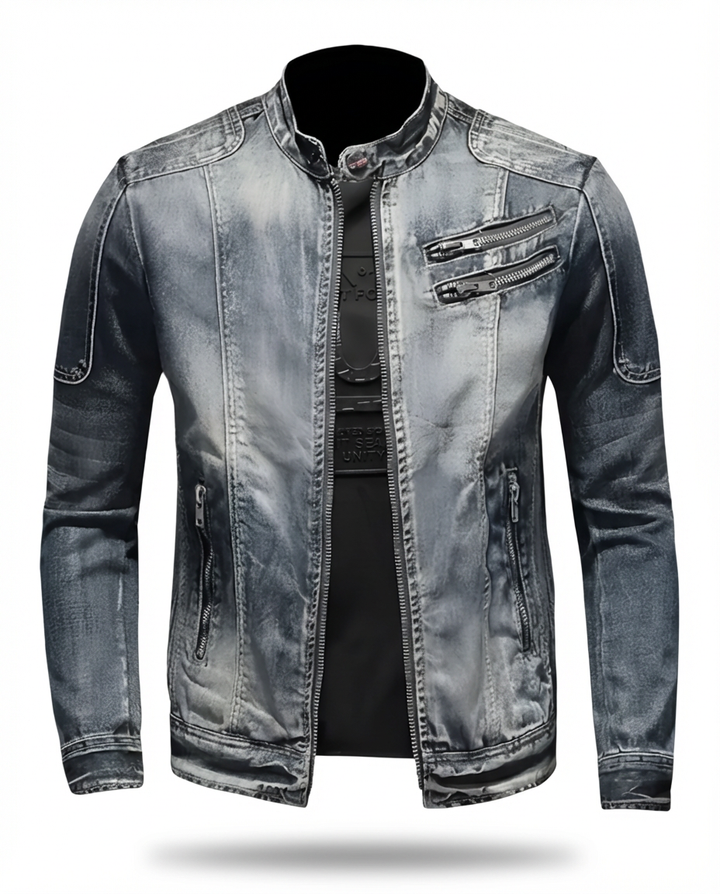 Kurtka Dżinsowa Dzinsowa | Klasyczny Krój | Wysokiej Jakości Materiały | Na Co Dzień