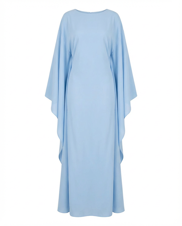 Sukienka Damska Elegancka Sukienki Wieczorowe | Fason Basic | Rękawy Nietoperz | Na Co Dzień i Na Wyjścia