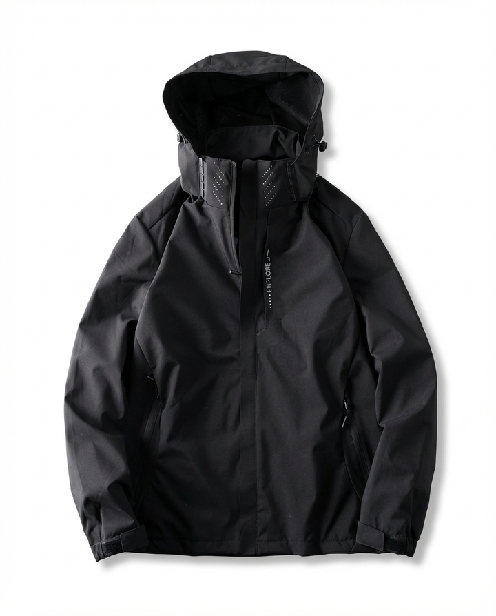 Kurtka Męska Wiatroodporna | Lekki Krój | Oddychająca Podszewka | Na Wiosnę i Lato