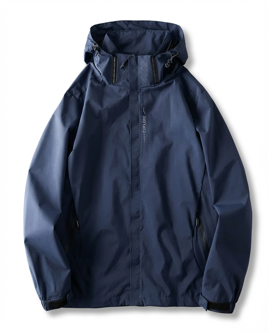 Kurtka Męska Wiatroodporna | Lekki Krój | Oddychająca Podszewka | Na Wiosnę i Lato