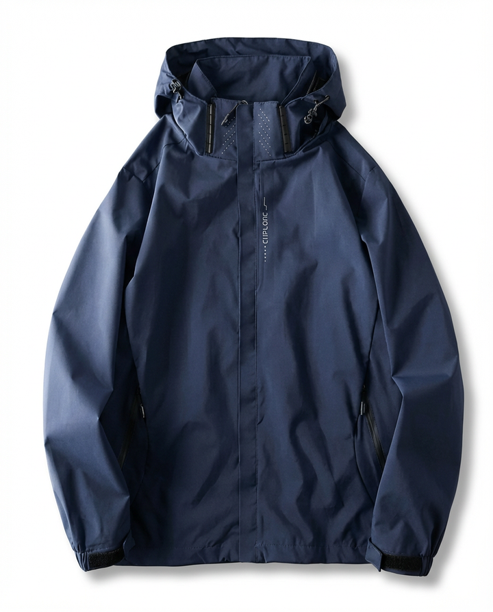 Kurtka Męska Wiatroodporna | Lekki Krój | Oddychająca Podszewka | Na Wiosnę i Lato