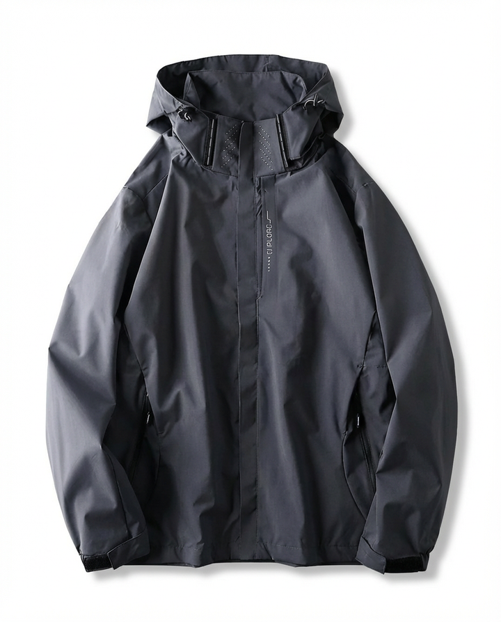 Kurtka Męska Wiatroodporna | Lekki Krój | Oddychająca Podszewka | Na Wiosnę i Lato