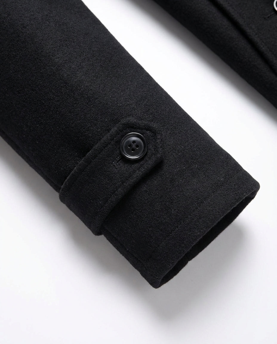 Ciepła męska kurtka zimowa | Dopasowany krój | Materiał wiatroszczelny | Na jesień i zimę