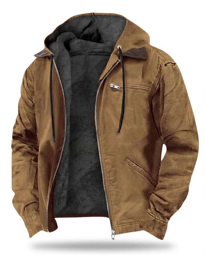 Kurtka Męska Ciepła Elegancka | Dopasowany Krój | Praktyczne Detale | Na Co Dzień