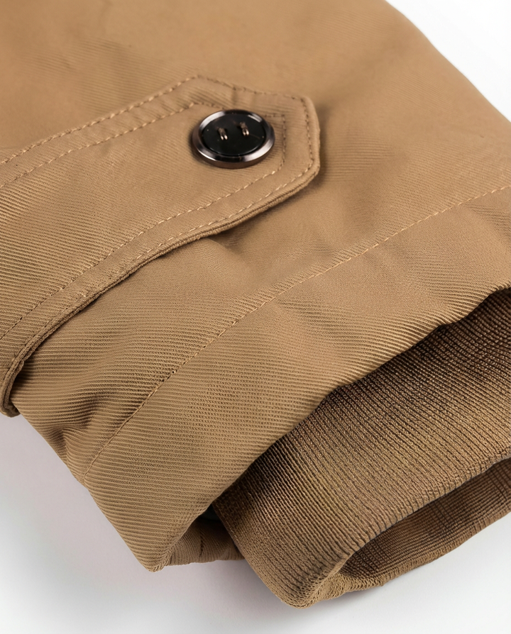 Męska Kurtka Wojskowa z Podszewką | Kieszenie Wielofunkcyjne | Styl Użytkowy - 7