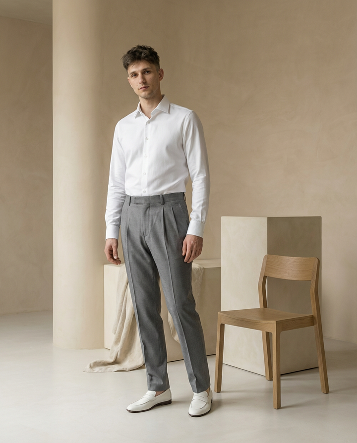 Spodnie Męskie Casual | Luźny Krój | Wygodny Materiał | Na Co Dzień