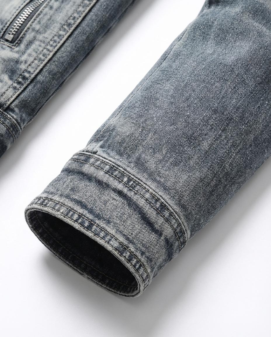 Kurtka Dżinsowa Dzinsowa | Klasyczny Krój | Wysokiej Jakości Materiały | Na Co Dzień