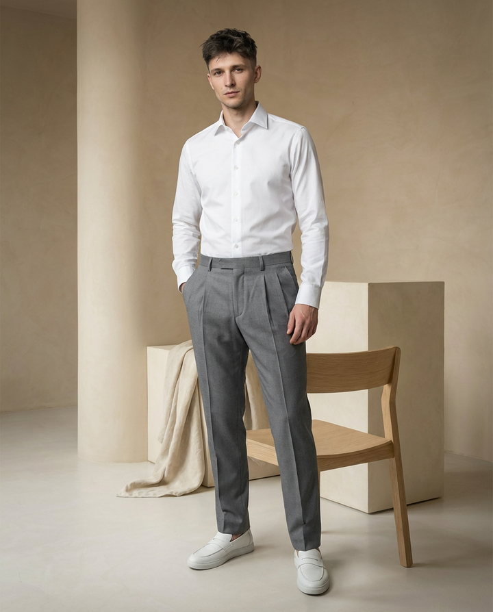 Spodnie Męskie Casual | Luźny Krój | Wygodny Materiał | Na Co Dzień