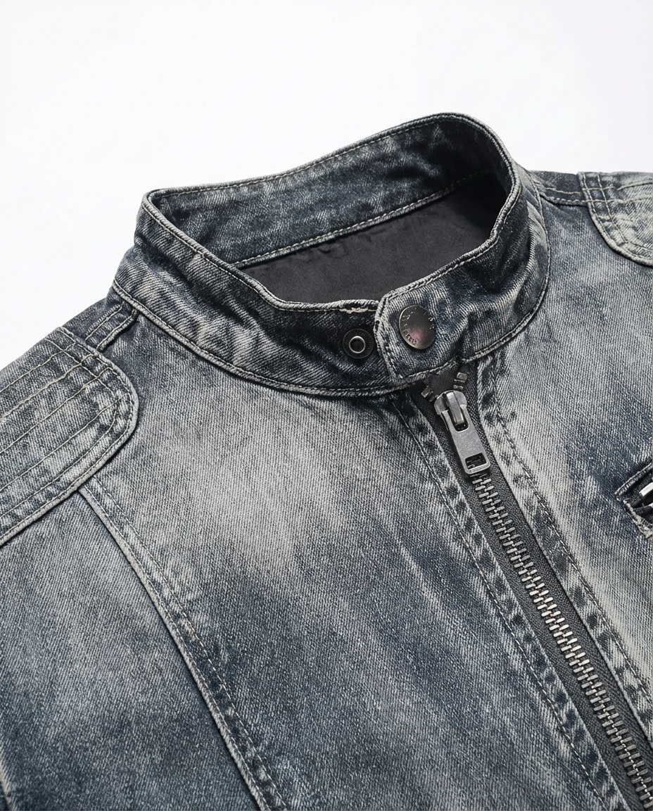 Kurtka Dżinsowa Dzinsowa | Klasyczny Krój | Wysokiej Jakości Materiały | Na Co Dzień