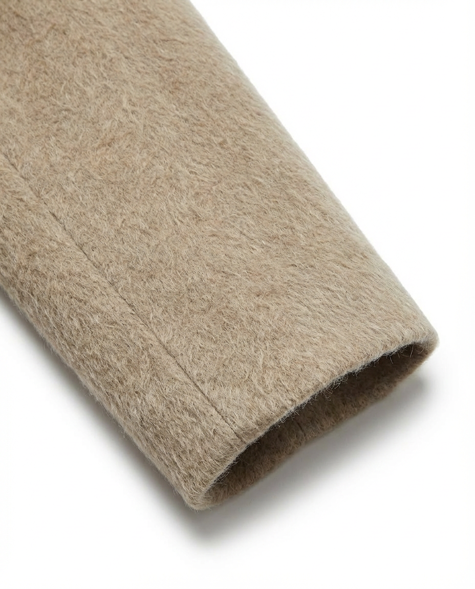 Płaszcz Damski Długi Elegancki | Klasyczny Krój | Ciepły Materiał | Na Zimę