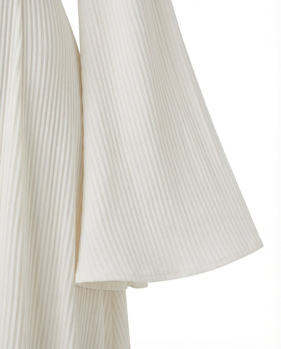 Sukienka Damska Maxi | Rozszerzany Krój | Zwiewna Spódnica | Na Wiosnę i Jesień