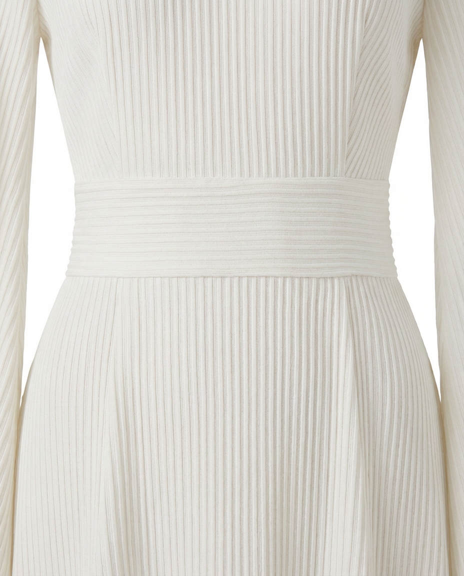 Sukienka Damska Maxi | Rozszerzany Krój | Zwiewna Spódnica | Na Wiosnę i Jesień