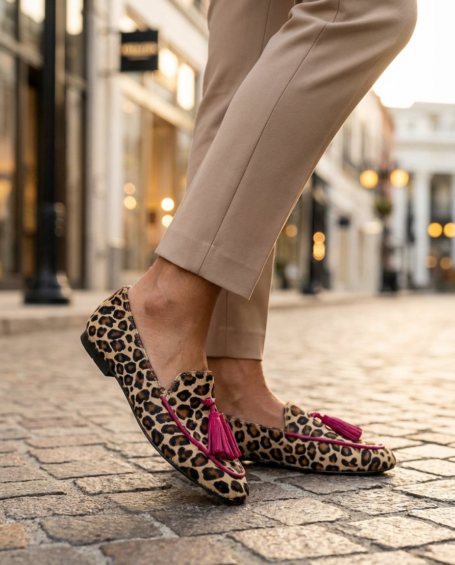 Kapcie Damskie Wygodne z Frędzlami | Standardowy Krój | Elastyczna Podeszwa | Na Co Dzień