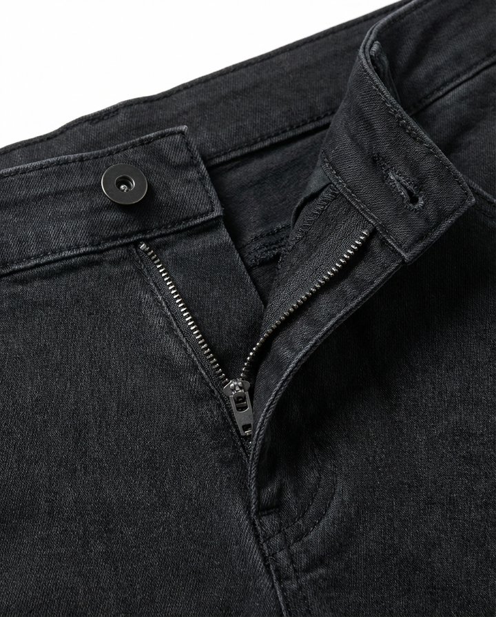 Męskie Spodnie Cargo Slim Fit | Elastyczny Materiał | Kieszenie z Klapami | Styl Miejski - 8