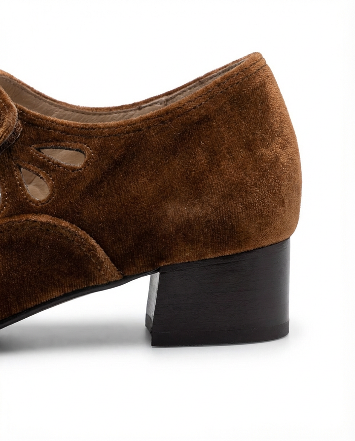 Buty Damskie Mary Jane | Niski Obcas Słupkowy | Klasyczny Styl | Na Co Dzień