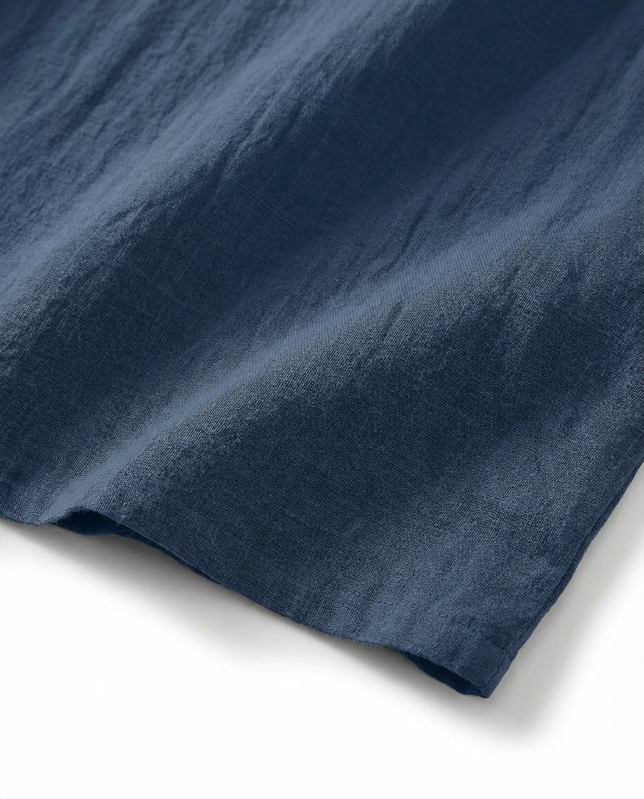 Komplet męski: koszula i spodnie | Dopasowany | Wygodny dekolt w serek | Swobodny