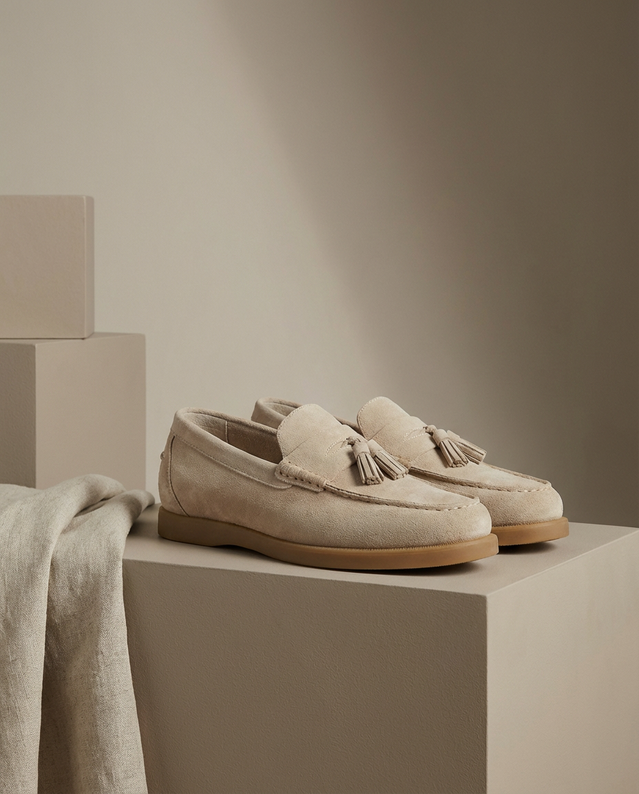 Mokasyny Męskie Skórzane Eleganckie | Klasyczny Krój | Wysoka Jakość | Na Co Dzień