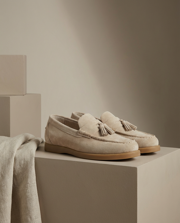 Mokasyny Męskie Skórzane Eleganckie | Klasyczny Krój | Wysoka Jakość | Na Co Dzień