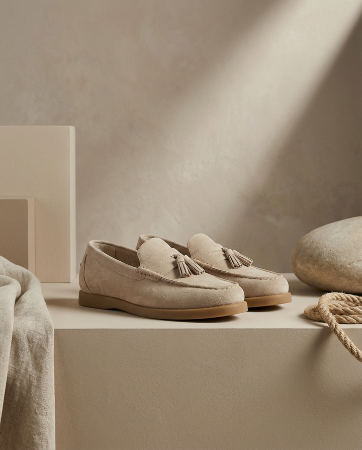 Mokasyny Męskie Skórzane Eleganckie | Klasyczny Krój | Wysoka Jakość | Na Co Dzień