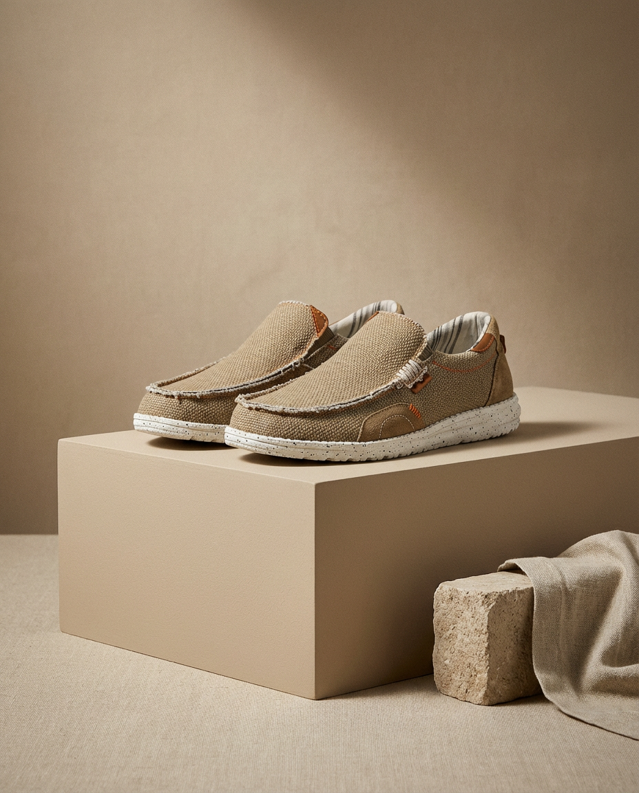 Buty męskie | Mokasyny męskie | Wygodne dopasowanie | Teksturowana cholewka | Na co dzień