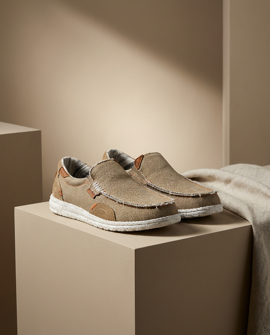 Buty męskie | Mokasyny męskie | Wygodne dopasowanie | Teksturowana cholewka | Na co dzień