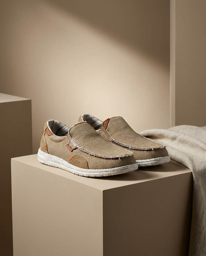 Buty męskie | Mokasyny męskie | Wygodne dopasowanie | Teksturowana cholewka | Na co dzień