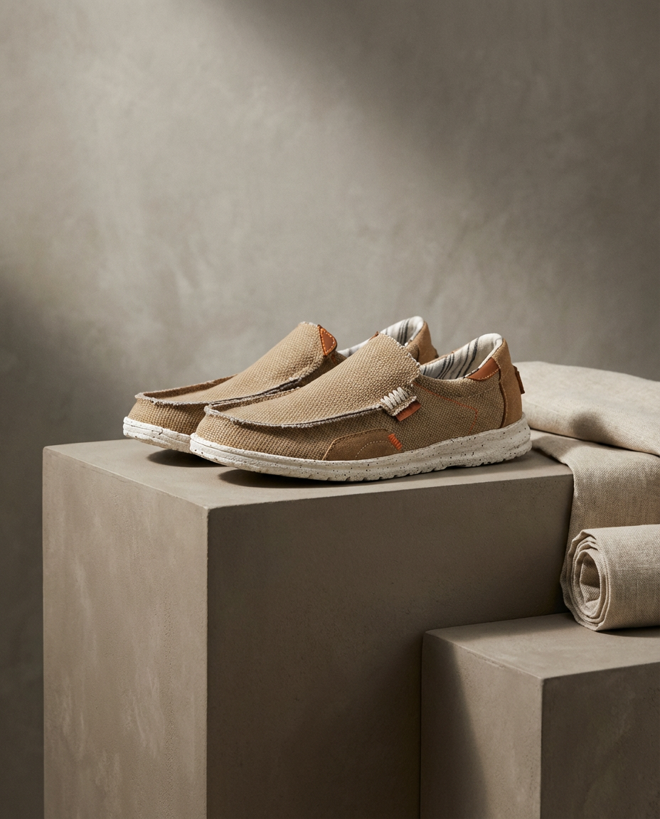 Buty męskie | Mokasyny męskie | Wygodne dopasowanie | Teksturowana cholewka | Na co dzień