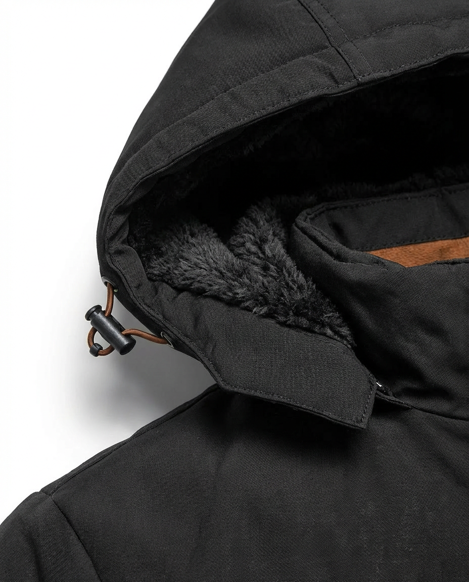 Kurtka Zimowa Męska Kurtka Męska Zimowa | Praktyczny Krój | Odpinany Kaptur | Na Zimowe Aktywności