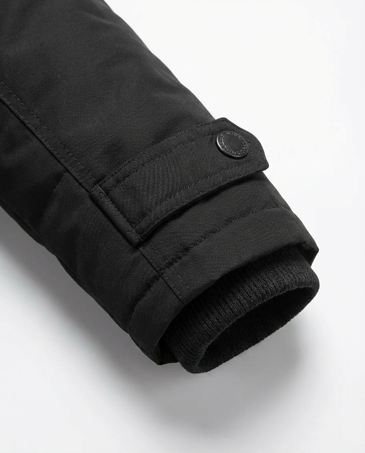 Kurtka Zimowa Męska Kurtka Męska Zimowa | Praktyczny Krój | Odpinany Kaptur | Na Zimowe Aktywności