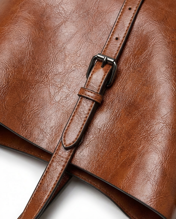 Torebka Damska na Ramię | Klasyczna Forma | Regulowany Pasek | Na Co Dzień i do Pracy - 8