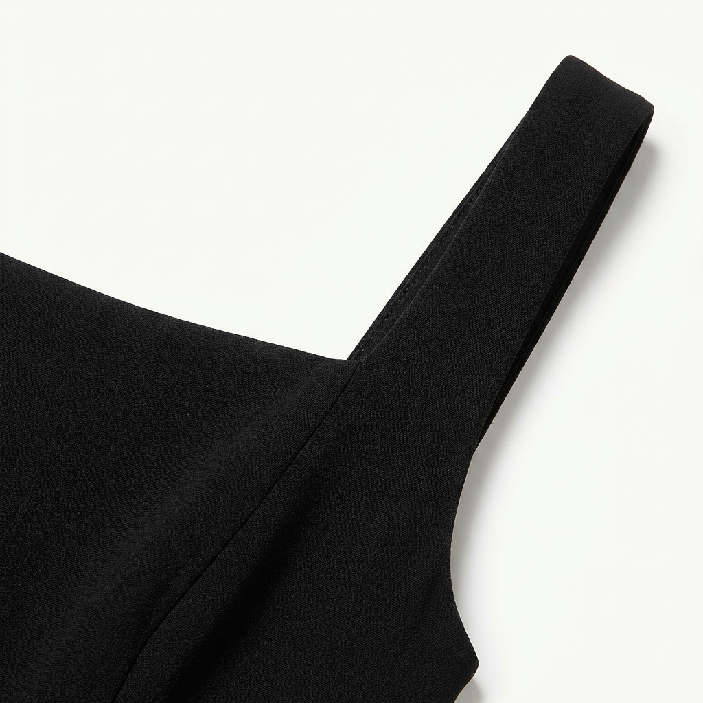 Elegancka Rozkloszowana Sukienka Midi | Bez Rękawów | Ponadczasowa i Szykowna - 8