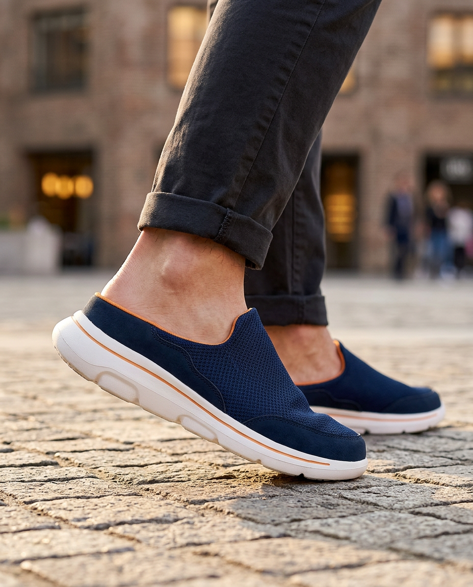 Klapki basenowe damskie | Wsuwane | Cholewka z oddychającego materiału | Na co dzień