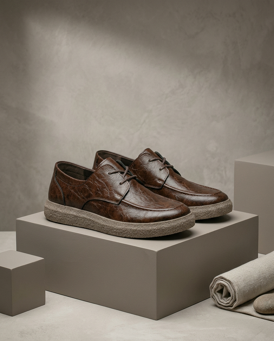 Mokasyny męskie skórzane | Klasyczny krój | Wygodne wkładki | Na co dzień