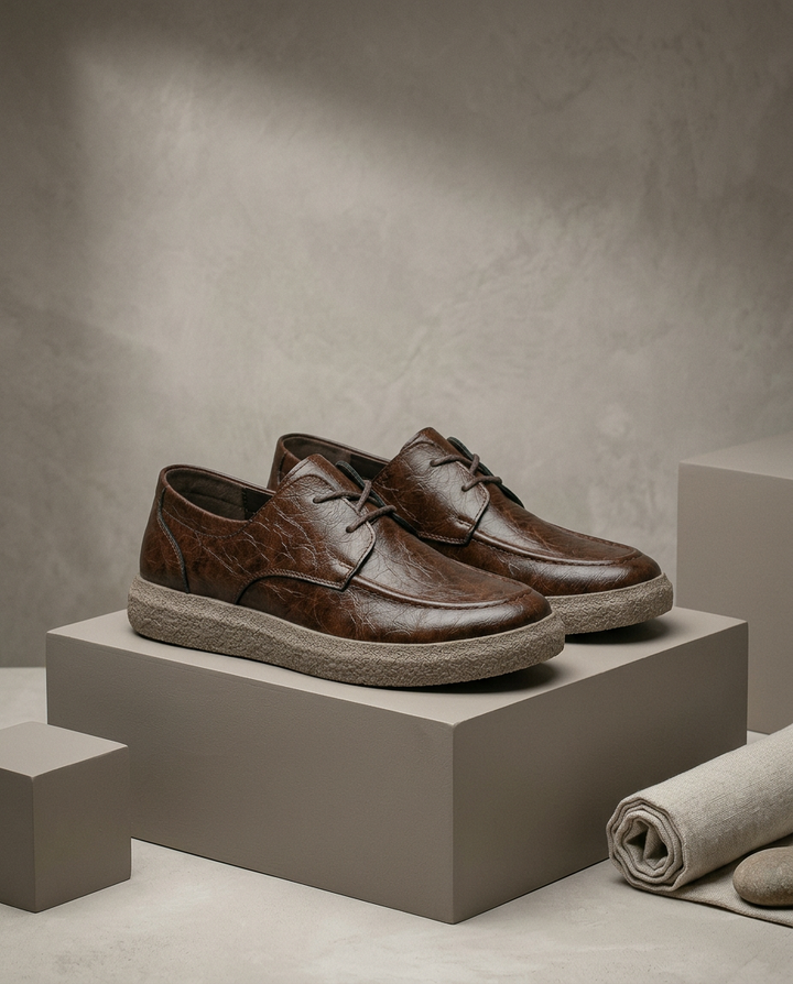 Mokasyny męskie skórzane | Klasyczny krój | Wygodne wkładki | Na co dzień