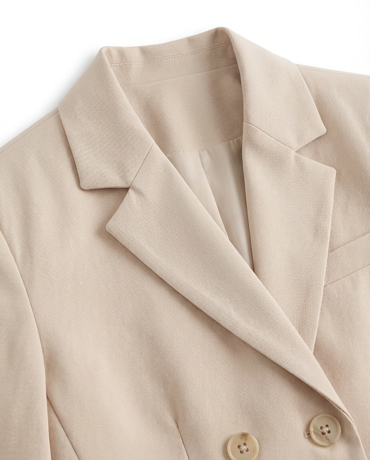 Damski Garnitur Dwuczęściowy | Marynarka Oversize i Spodnie z Szeroką Nogawką | Minimalistyczna Elegancja - 6
