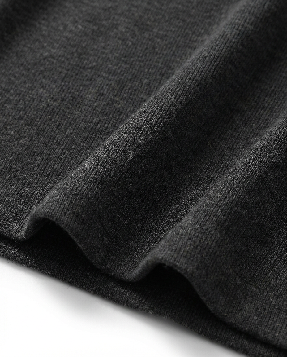 Komplet z Tunika Koszulową | Elegancki Minimalizm | Długie Spodnie i Długi Rękaw - 7