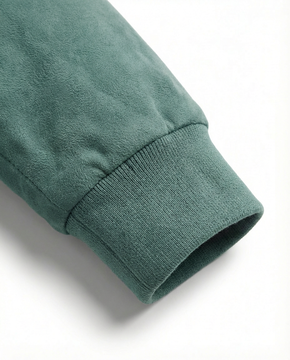 Kurtka Męska Zamszowa | Klasyczny Krój | Wygodny Materiał | Na Co Dzień